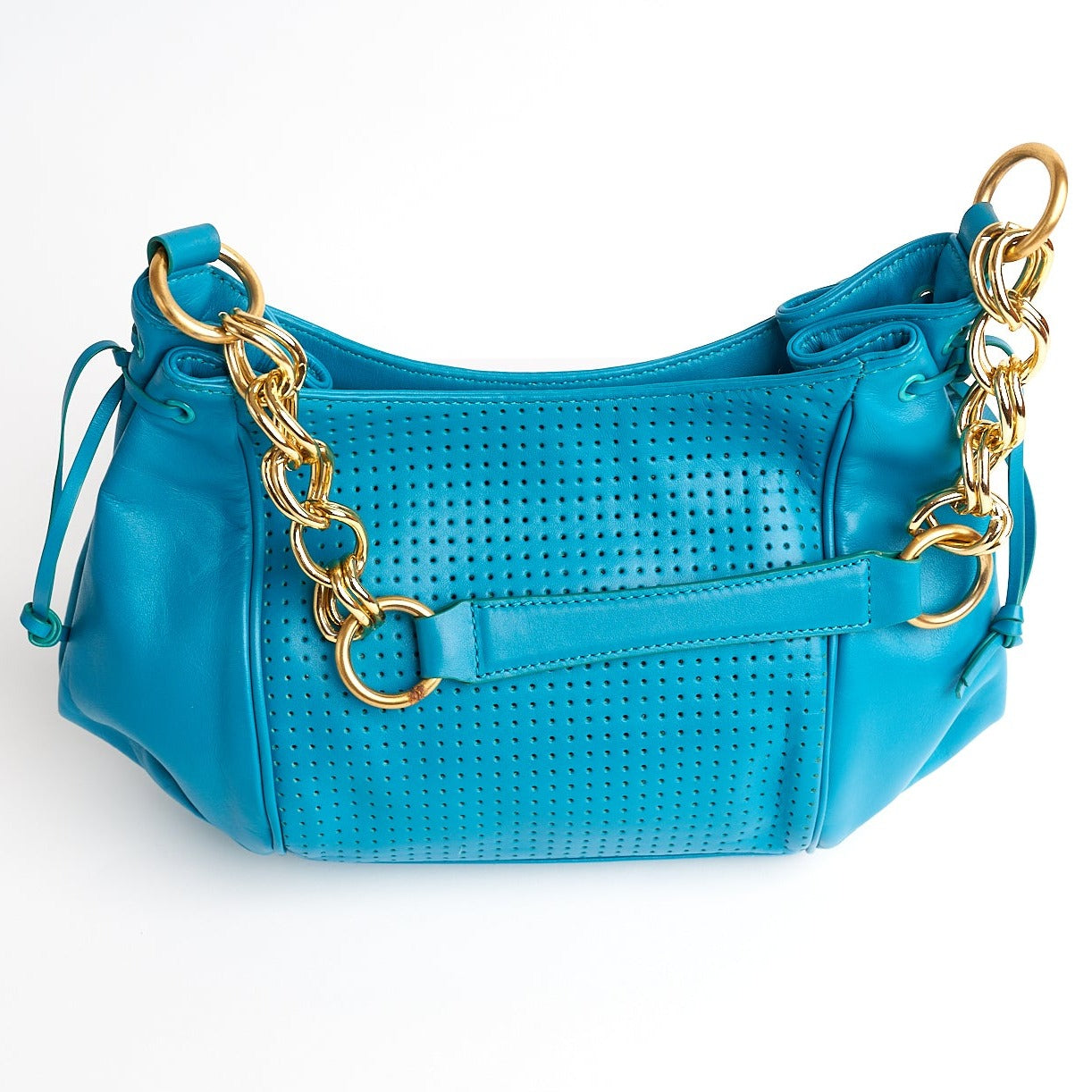 Small turquoise purse